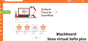 Blackboard Sena virtual Sofia plus