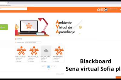 Blackboard Sena virtual Sofia plus